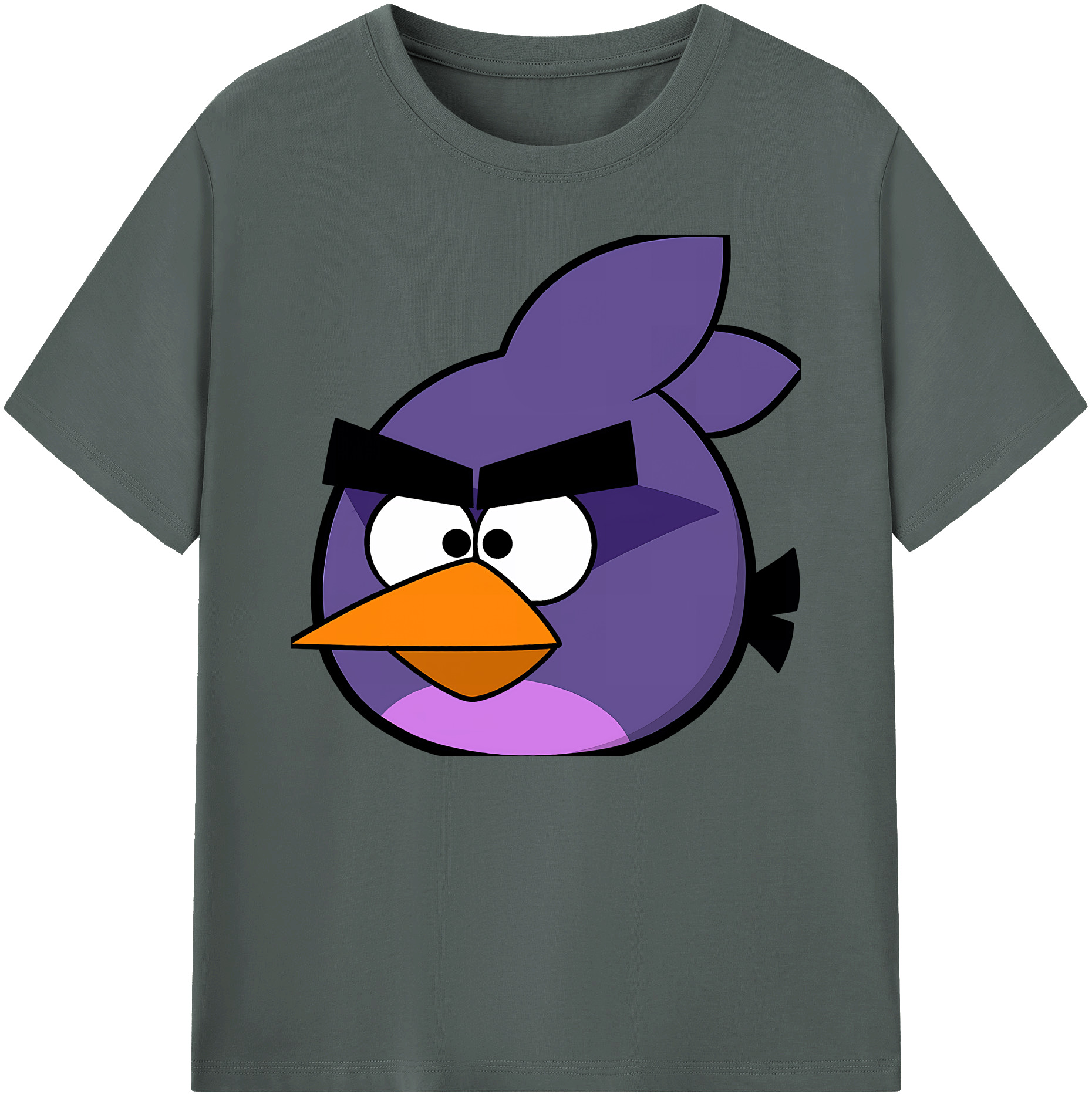 （画像用） Angry Birds アングリーバード 綿100％ メンズ半袖Tシャツ｜肌触りやわらか＆通気性